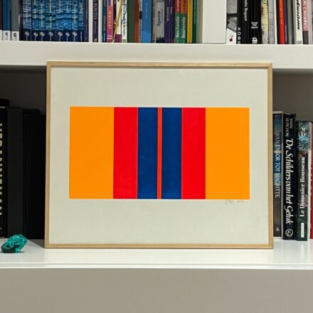 Victor Noël Abstract screenprint 