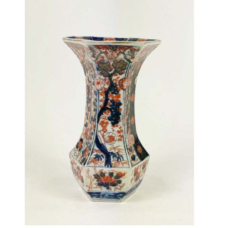 Antieke Japanese vaas met Imari -